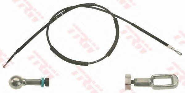 Cablu, frana de parcare AUDI A4 Avant (8ED, B7) (2004 - 2008) TRW GCH3010