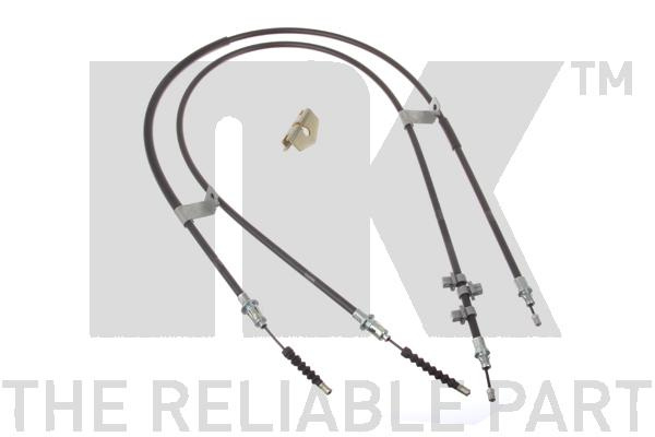 Cablu, frana de parcare centru (9025175 NK) FORD