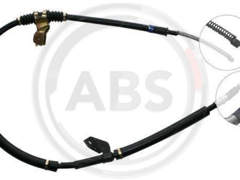 Cablu, frana de parcare dreapta (K11448 ABS) HYUNDAI,MITSUBISHI