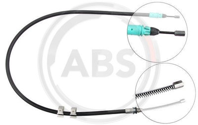 Cablu, frana de parcare dreapta (K13776 ABS) SMART