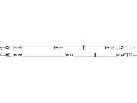 Cablu, frana de parcare FORD IKON V (JH_, JD_), FORD FUSION (JU_) - TOPRAN 302 063