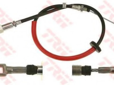 Cablu frana de parcare GCH1605 TRW pentru Fiat Ducato Peugeot Boxer CitroEn Jumper CitroEn Relay