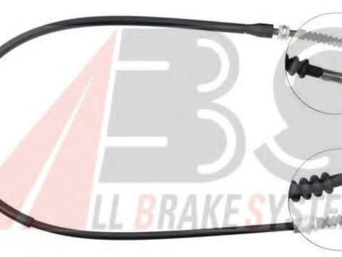 Cablu frana de parcare K10536 A B S pentru Mazda Mx-5