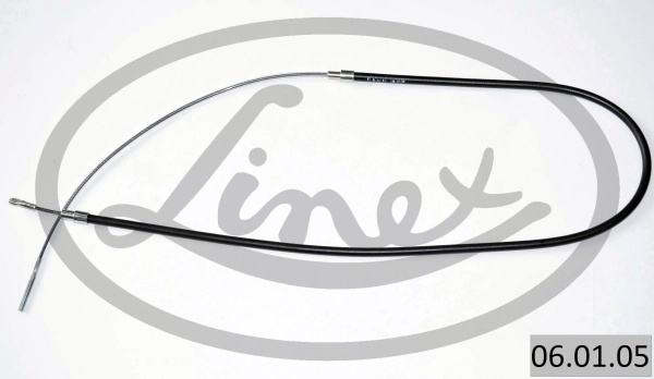 Cablu, frana de parcare LINEX 06.01.05 montare dre