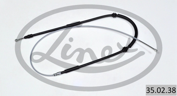Cablu, frana de parcare LINEX 35.02.38 pentru RENAULT KANGOO / GRAND KANGOO II (KW0/1_) 2008-2018