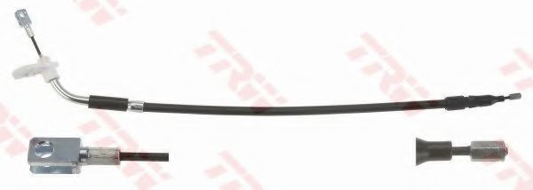 Cablu, frana de parcare MERCEDES A-CLASS (W169) (2004 - 2012) TRW GCH445 piesa NOUA