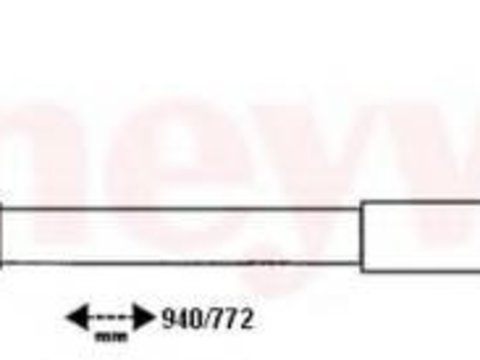 Cablu, frana de parcare MERCEDES-BENZ C-CLASS limuzina (W202), MERCEDES-BENZ C-CLASS Break (S202), MERCEDES-BENZ CLK (C208) - BENDIX 432905B