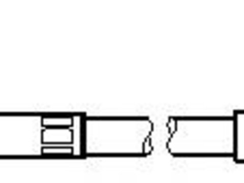 Cablu, frana de parcare MERCEDES-BENZ C-CLASS limuzina (W202), MERCEDES-BENZ C-CLASS Break (S202), MERCEDES-BENZ CLK (C208) - TOPRAN 401 279