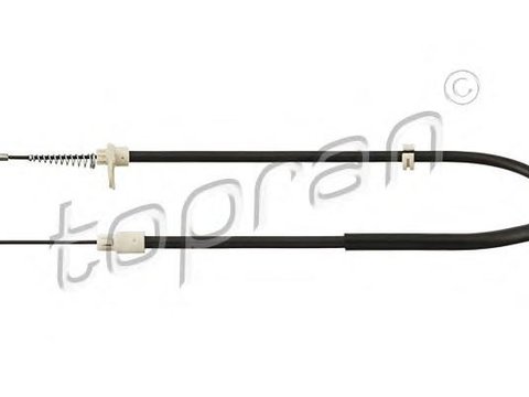 Cablu, frana de parcare MERCEDES-BENZ SLK (R171) - TOPRAN 408 403