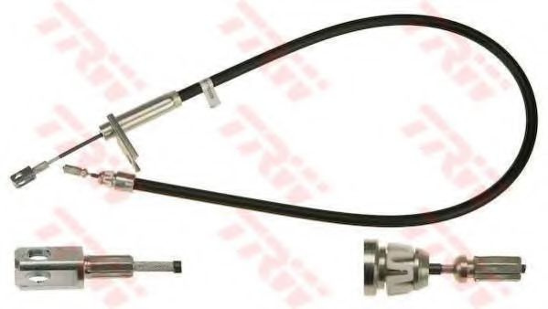 Cablu, frana de parcare MERCEDES C-CLASS T-Model (S203) (2001 - 2007) TRW GCH2596 piesa NOUA