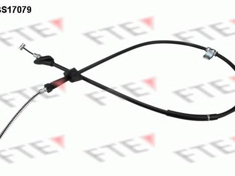Cablu, frana de parcare OPEL AGILA (A) (H00), VAUXHALL AGILA Mk I (A), SUZUKI WAGON R+ (MM) - FTE FBS17079