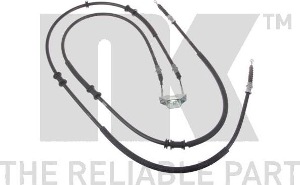 Cablu, frana de parcare OPEL COMBO (COMBO-C), Box/MPV, 10.2001 - NK 9036143