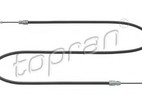 Cablu, frana de parcare PORSCHE CAYENNE (955), VW TOUAREG (7LA, 7L6, 7L7), AUDI Q7 (4L) - TOPRAN 114 589