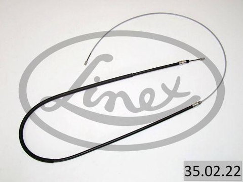 Cablu frana de parcare RENAULT LAGUNA II BG0/1 Producator LINEX 35.02.22