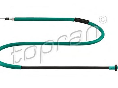 Cablu, frana de parcare RENAULT MODUS / GRAND MODUS (F/JP0_), RENAULT EURO CLIO III (BR0/1, CR0/1), RENAULT CLIO Grandtour (KR0/1_) - TOPRAN 700 922