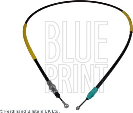 Cablu, frana de parcare RENAULT TRAFIC II (EL), Cadru de sprijin, 03.2001 - Blue Print ADN146290