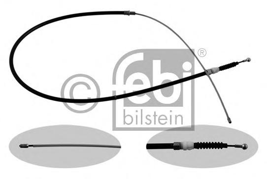 Cablu, frana de parcare SEAT IBIZA V (6J5), SEAT IBIZA V SPORTCOUPE (6J1), VW POLO (6R, 6C) - FEBI BILSTEIN 36349