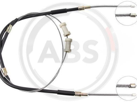 Cablu, frana de parcare spate (K10335 ABS) SKODA