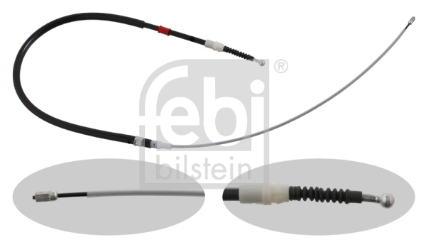 Cablu frana de parcare # spate stanga spate dreapta Vw Vento 2009 2010 # 30727 # FEBI BILSTEIN