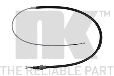 Cablu, frana de parcare stanga (904790 NK) AUDI,SE