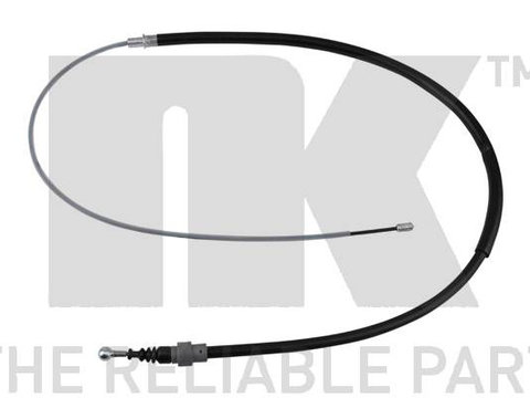 Cablu, frana de parcare stanga (904790 NK) AUDI,SEAT,SKODA,VW