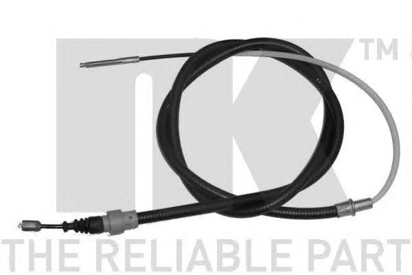 Cablu frana de parcare stanga/dreapta VW POLO 94-01 (1641/1132) - Cod intern: W20095674 - LIVRARE DIN STOC in 24 ore!!!