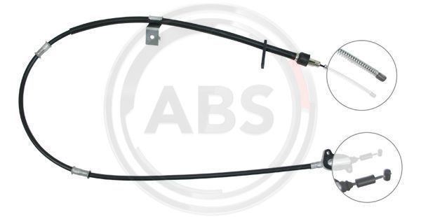 Cablu, frana de parcare stanga (K10347 ABS) DAIHATSU