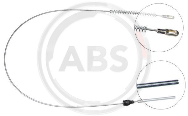 Cablu, frana de parcare stanga (K12077 ABS) OPEL,VAUXHALL
