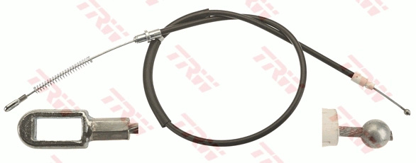 Cablu, frana de parcare TRW GCH728 la VW CRAFTER 30-50 caroserie (2E_) 2006 2007 2008 2009 2010 2011 2012 2013 2014 2015 2016