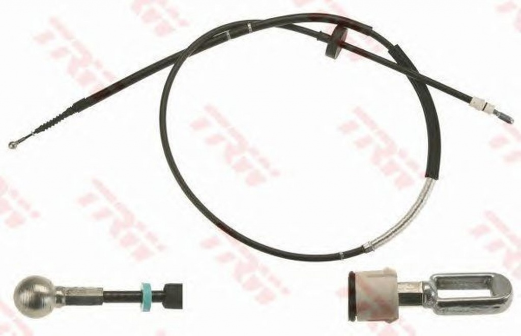Cablu frana mana AUDI A4 Avant 8ED B7 TRW GCH3006