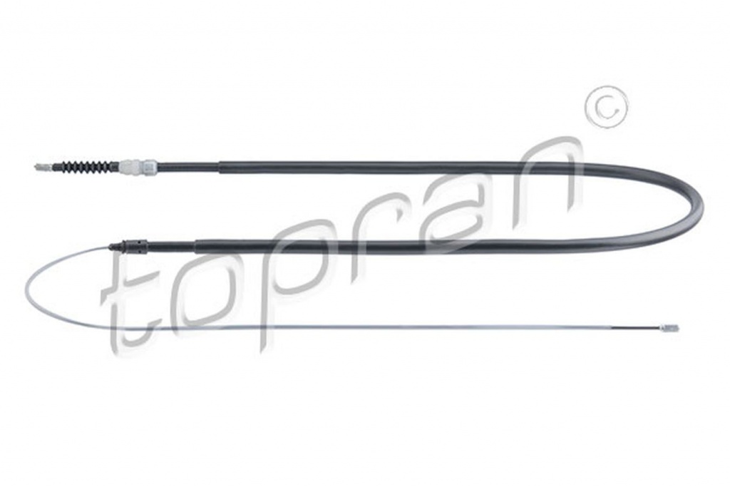 Cablu frana mana CITROEN C4 II B7 TOPRAN 722798