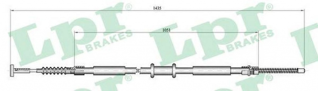 Cablu frana mana FIAT TIPO 160 LPR C0843B