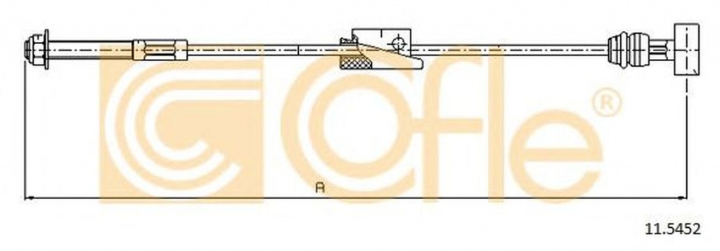Cablu frana mana FORD STREET KA RL2 COFLE 11.5452