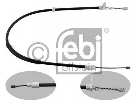 Cablu frana mana MERCEDES-BENZ SLK R171 FEBI FE34912
