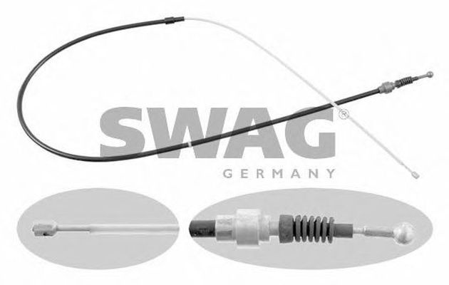 Cablu frana mana SKODA OCTAVIA Combi 1U5 SWAG 32 92 2734
