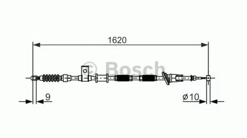 Cablu frana mana VOLVO V40 combi VW BOSCH 1987477894 PieseDeTop