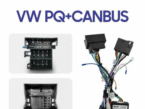 Cablu Plug&Play Teyes + Canbus dedicat Volkswagen PQ