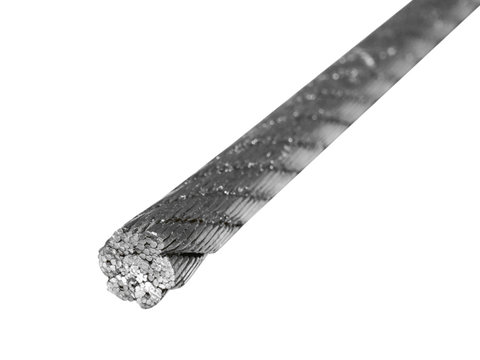 Cablu troliu otel 6x19 13mm inima metalica batut 0.95Kg/1 m 90m/rola