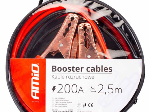 Cabluri Curent Amio 200A 2,5M 01339