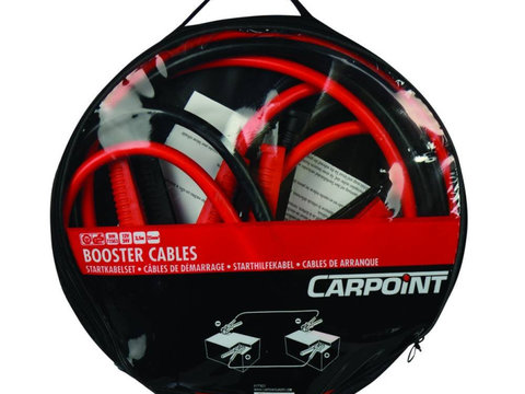 Cabluri transfer curent baterii Carpoint cu cablu de 25mm grosime si 3.5m lungime, 12V/24V