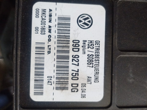 Calculator 09D 927 750 DG cutie automata Audi Q7 3.0 tdi 09D927750DG