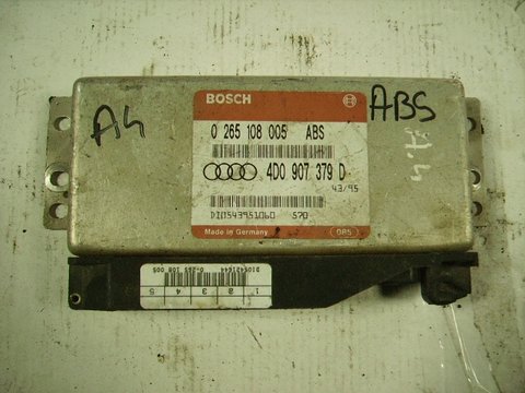 Calculator ABS Audi A4