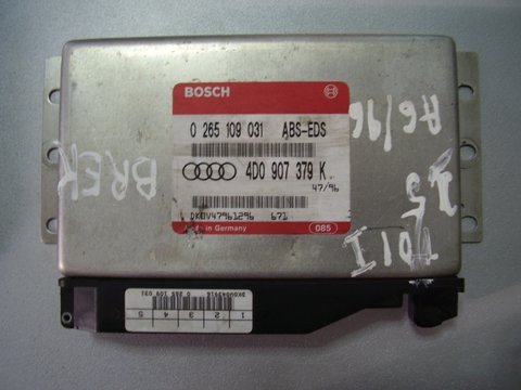 Calculator ABS-EDS Audi A6 4A C4 cod: 0265109031 ABS-EDS; 4D0907379K