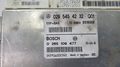Calculator ABS ESP Mercedes A-Class W168