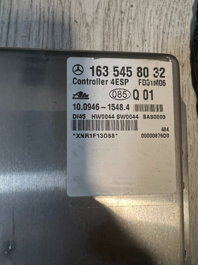 Calculator ABS ESP Mercedes-Benz ML W163,2.7 CDI,A