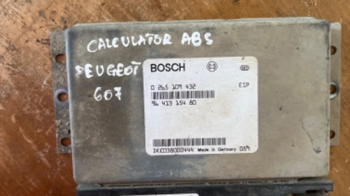 Calculator ABS /ESP pentru Peugeot 607,c