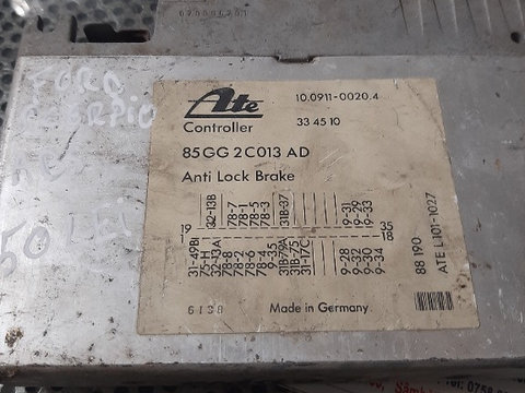 Calculator ABS Ford Scorpion cod 85Gg 2C013 AD