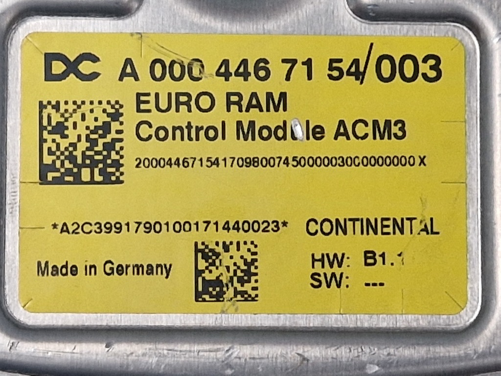 Calculator AdBlue Continental ACM3, Merc