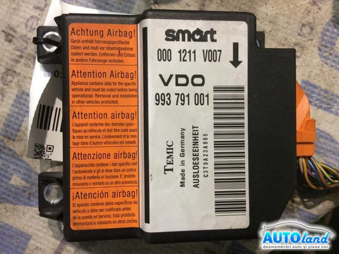 Calculator Airbag 0001211v007 Vdo Smart CITY-COUPE MC01 1998-2004