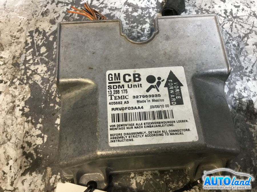 Calculator Airbag 13288175 Opel ASTRA H 2004